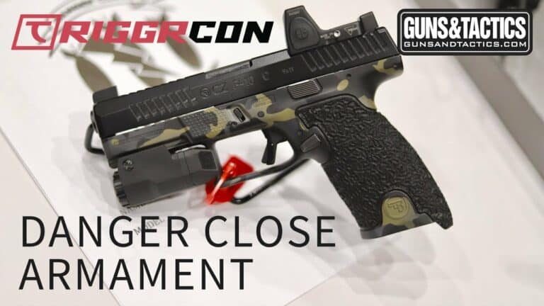 Danger Close Armament CZ P10 at TriggrCon 2017