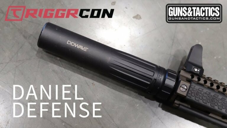 Daniel Defense DD Wave Suppressor at TriggrCon 2017