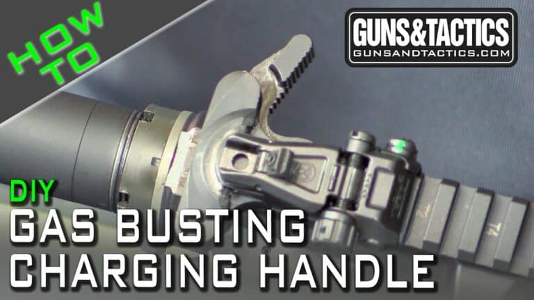 How To & DIY: Gas Buster Charging Handle – No Gas in Face!