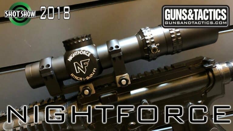 The new 1-8 Scopes from Nightforce Optics