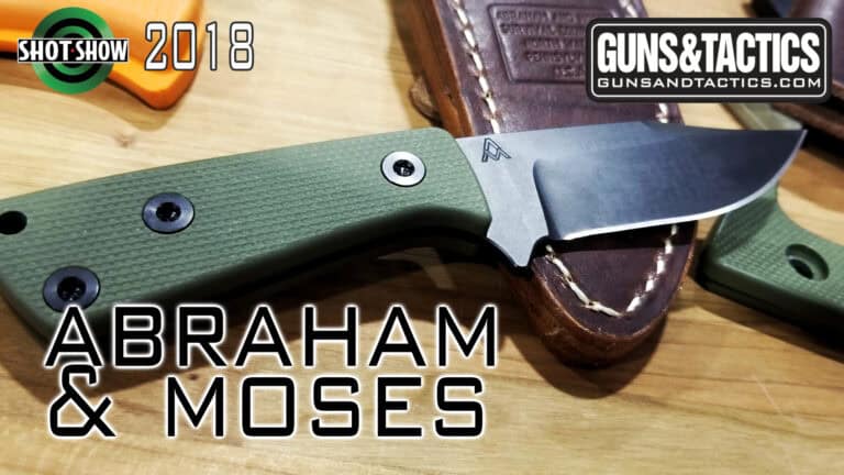 The extremely well built Abraham & Moses Knives