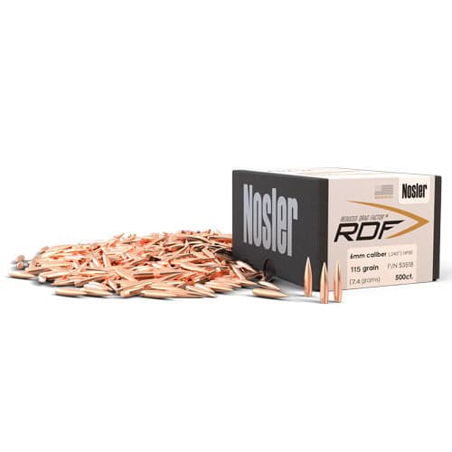 Nosler® Unveils 6mm – 115 Grain Reduced Drag Factor™ (RDF) Bullet