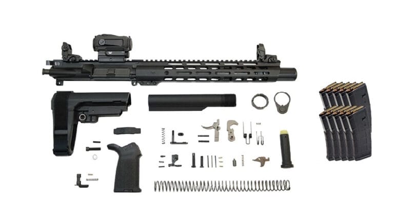 PSA 10.5″ 5.56 Pistol Kit W/SPARC & 10 PMAGS $ 699.99