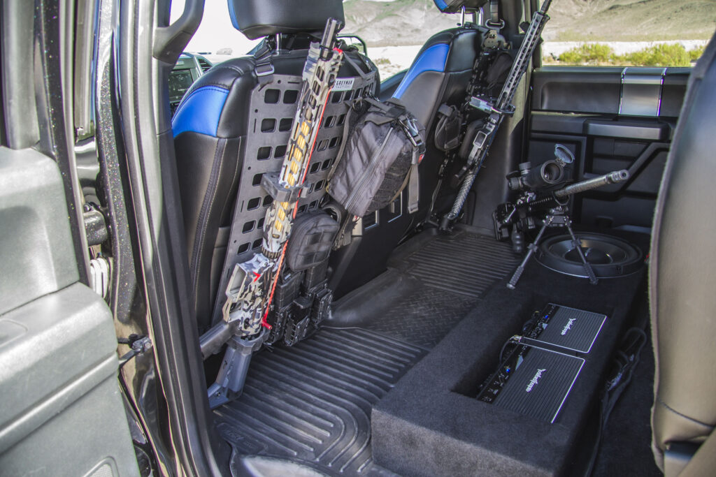 Law Inforcement Ford F150 Interior