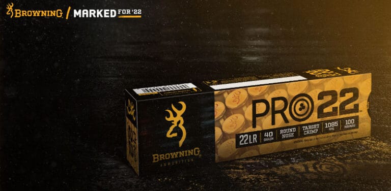 Browning Ammunition Introduces PRO22 Rimfire