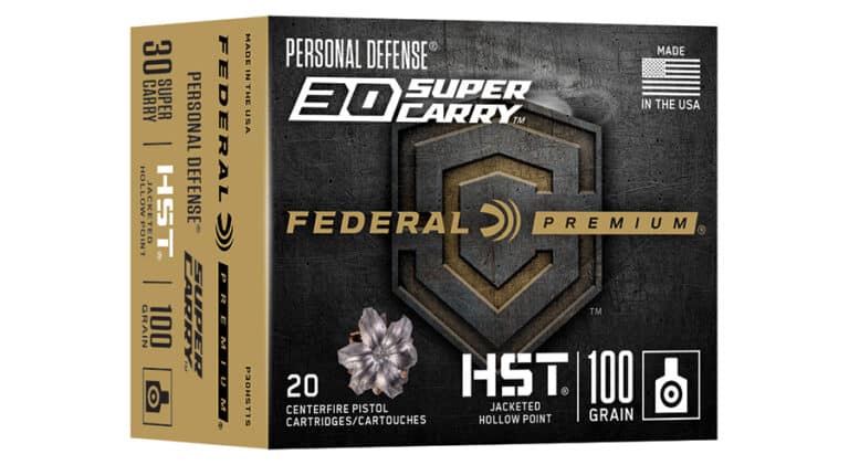 Federal Ammunition Announces an All-New Handgun Cartridge: 30 Super Carry