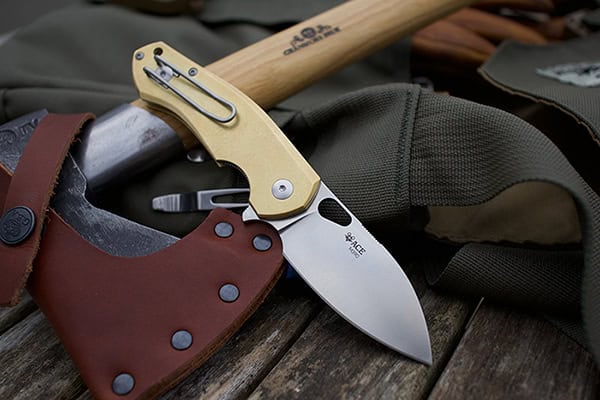 Introducing the Brass Biblio by GiantMouse Knives