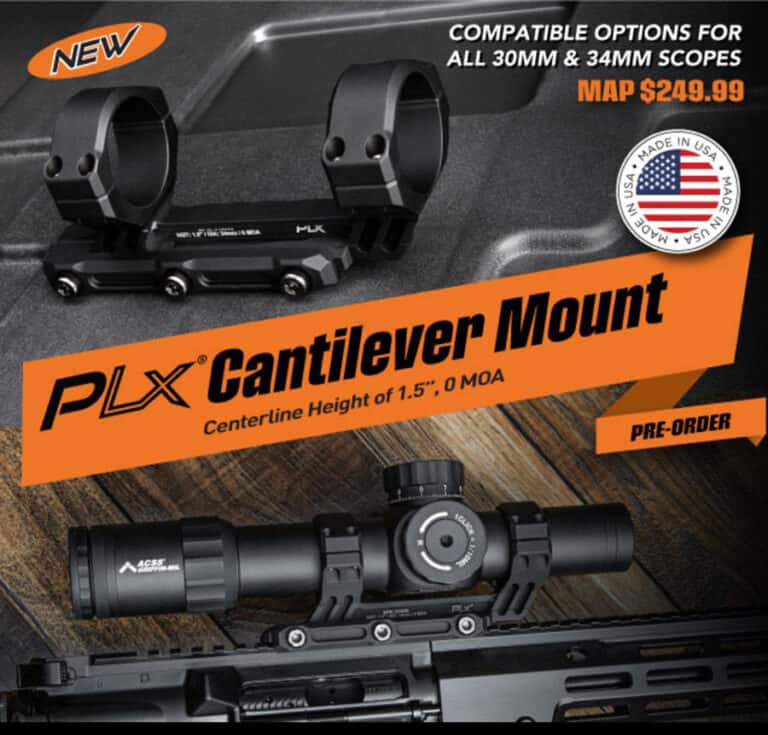 Primary Arms Optics Releases New PLx Rifle Scope Mounts