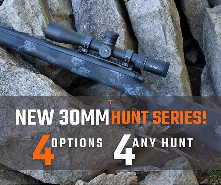 Tract Optics Introduces The All-New TORIC 2.5-15×44 30mm Hunt Series