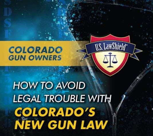 U.S. LawShield Delivers The Critical Information Colorado Gun Owners Must Know About The New Lost or Stolen Firearms Law