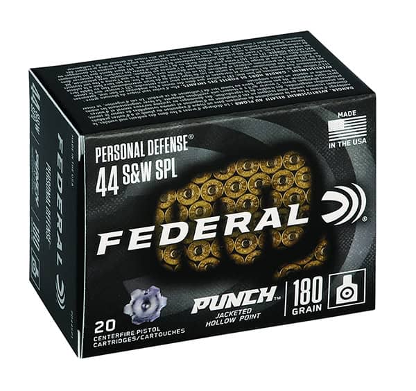 Federal’s New Punch Personal Defense Ammo In .44 S&W Special Brings New Life To A Classic Cartridge 