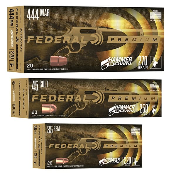 Federal Ammunition Expands Its HammerDown Lineup: The Only Hunting Ammo Truly Optimized for Lever-Action Rifles