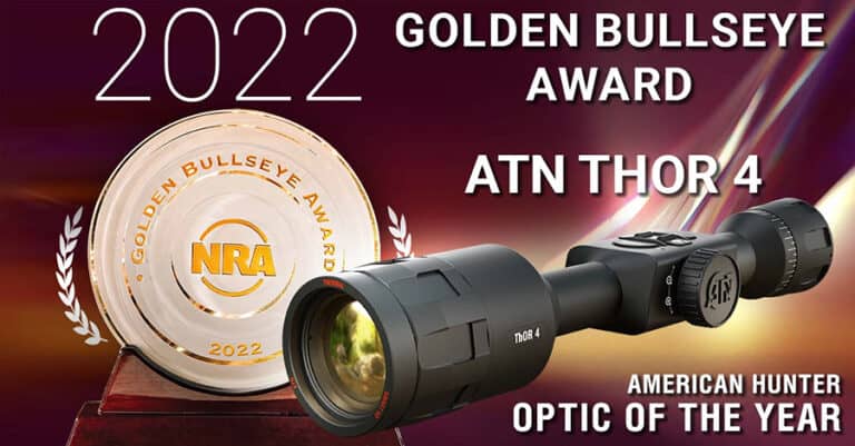 ATN Wins the NRA’s Golden Bullseye for the ThOR 4 Thermal Riflescope