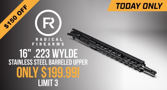 Primary Arms Today Only Sale 03-02-22