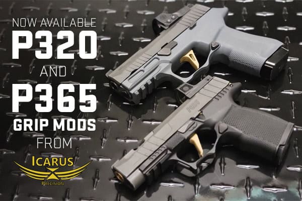 NEW: Sig Sauer P320 and P365 Grip Mods from Icarus Precision