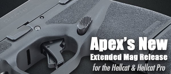 Apex Announces Extended Mag Release for Hellcat and Hellcat Pro