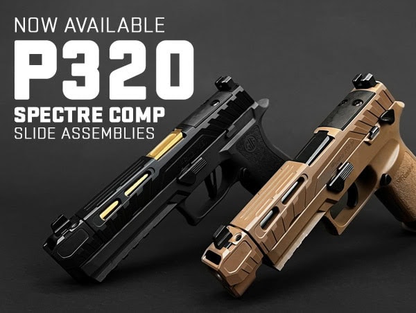 NEW Sig P320 Spectre Comp Slide Assemblies