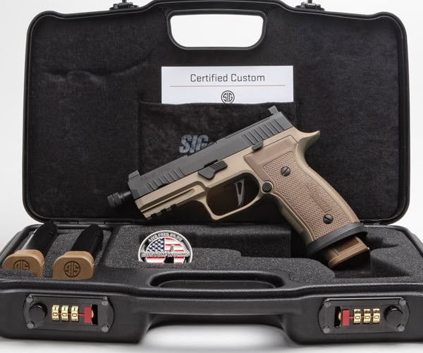 SIG Custom Works is Proud to Introduce the P320AXG-Combat