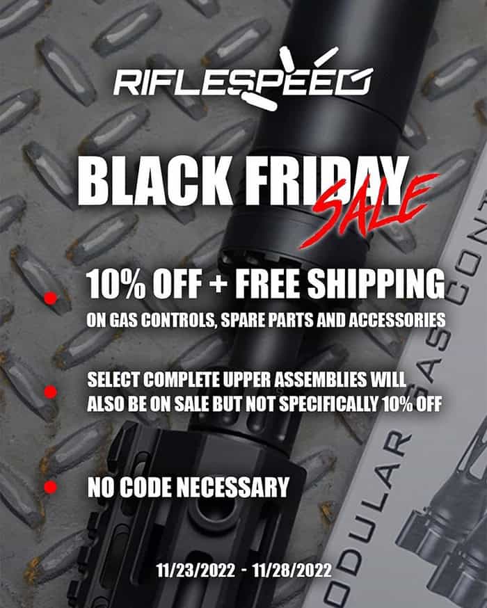 RIFLESPEED Black Friday Sale [2022]