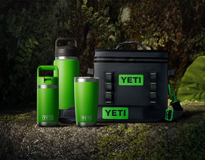 YETI Introduces Canopy Green & High Desert Clay!