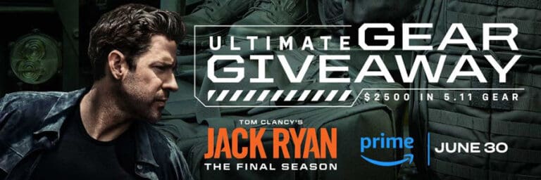 5.11 Tactical and Prime Video to Celebrate the Fourth and Final Season of Tom Clancy’s Jack Ryan with a Specialized Sweepstakes Prize Package and Exclusive Content Series