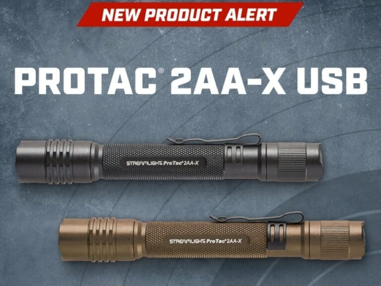 STREAMLIGHT LAUNCHES PROTAC 2AA-X USB TACTICAL LIGHT