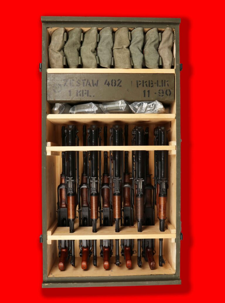 A Crate of AKs