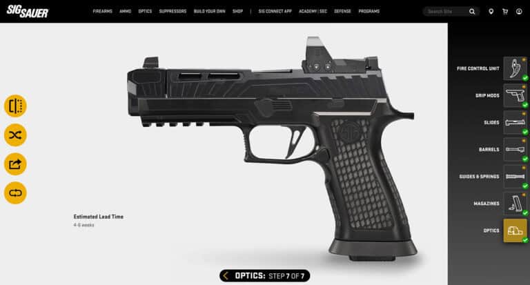 The New Custom Works Studio—Design Your Perfect SIG Sauer Pistol