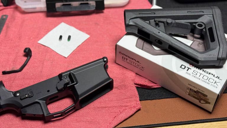 Aero Precision M4E1 Lower Build—A Few Parts Adjustments