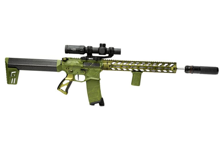 OD Green Topographic 556 Rifle
