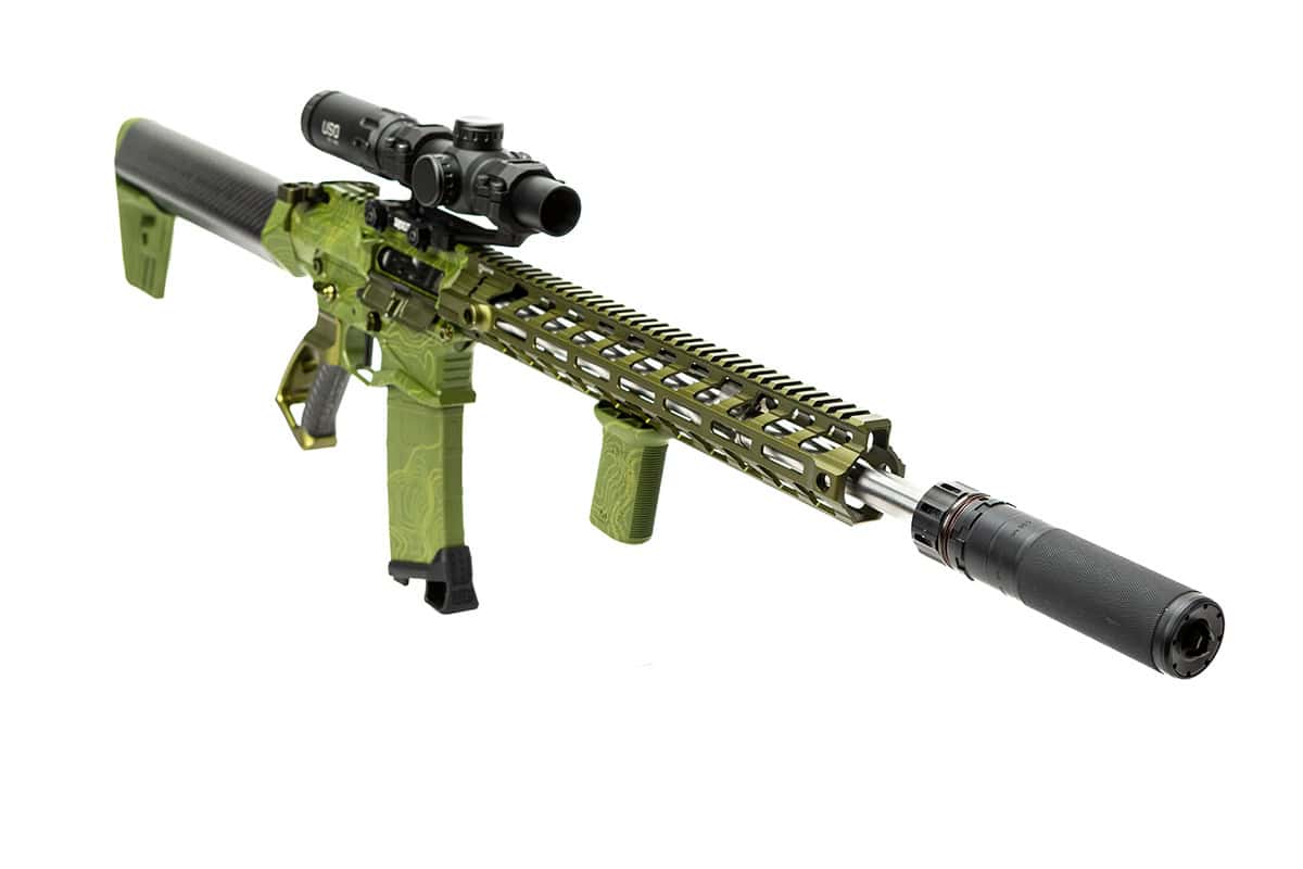 OD Green Topographic 556 Rifle - UN12Magazine