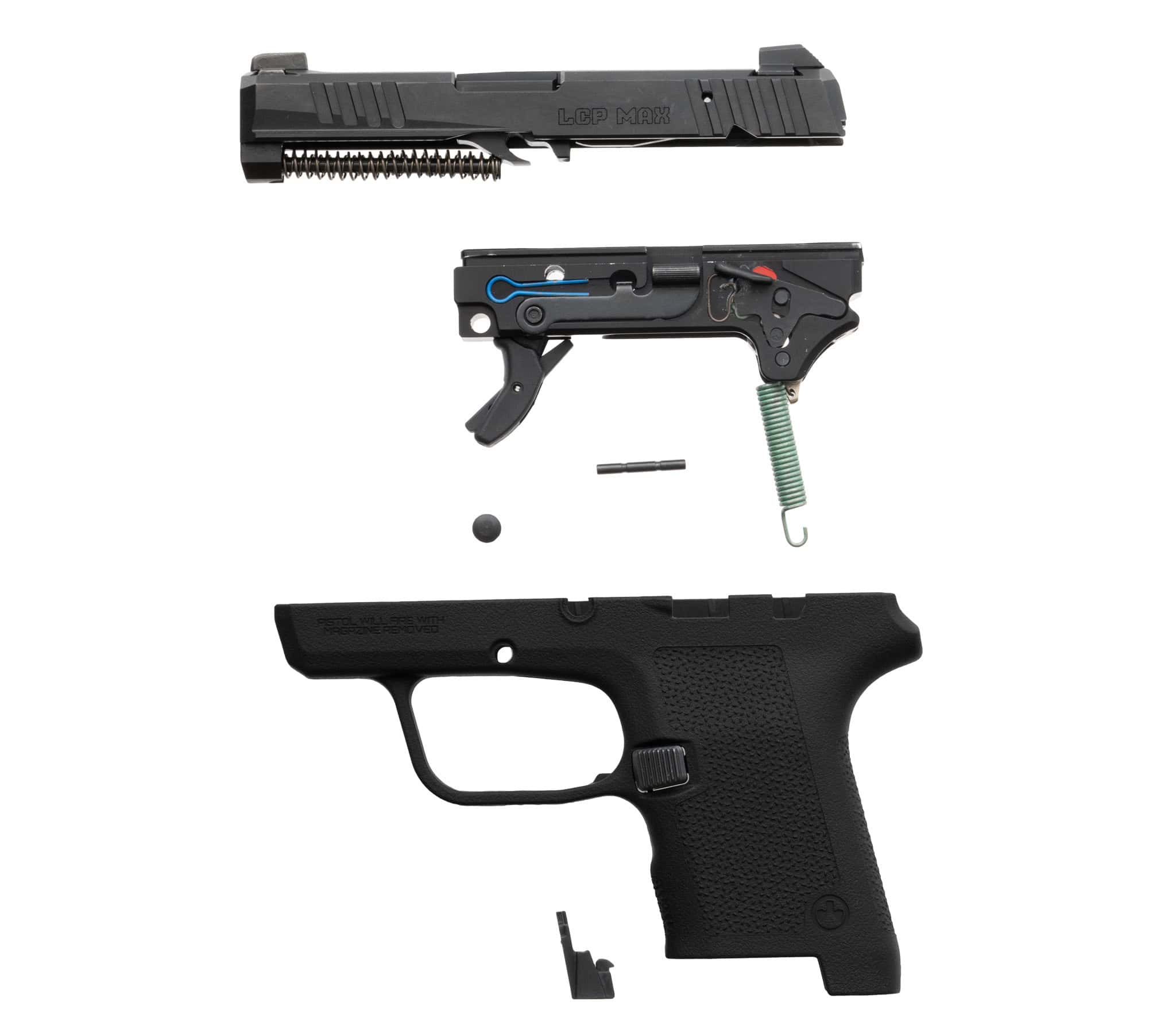 Ruger LCP Max EHG: Magpul Grip Boosts Control & Ergonomics